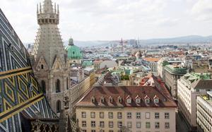 Vista a�rea de Viena