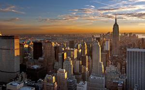 Manhattan al atardecer