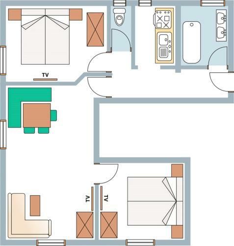 Apartamento Haus Bickel