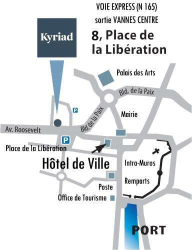 Hotel Kyriad Vannes Centre Ville