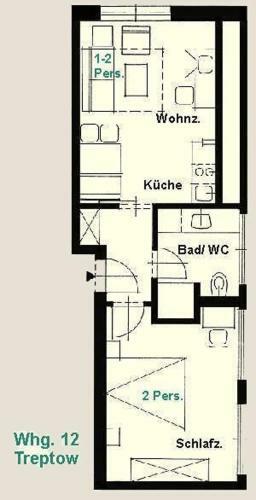 Apartamento Ferienanlage Alt Reddevitz - Haus Berlin