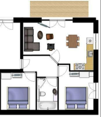 Apartamento 54� Nord Wohnung 6