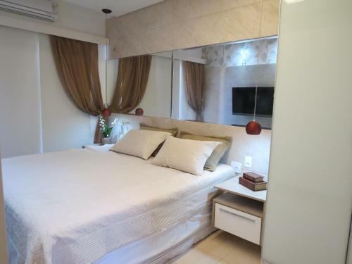 Apartamento Conforto E Lazer No Mediterran�e Residence E Beach Living