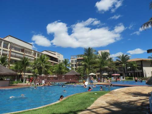 Apartamento Conforto E Lazer No Mediterran�e Residence E Beach Living