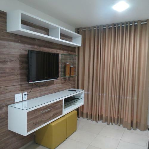Apartamento Conforto E Lazer No Mediterran�e Residence E Beach Living