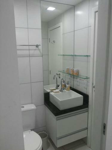 Apartamento Conforto E Lazer No Mediterran�e Residence E Beach Living