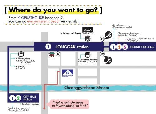 Hostal K-guesthouse Insadong 2 Myeongdong