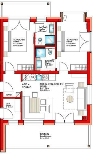 Apartamento Appartements Die Rifflerin