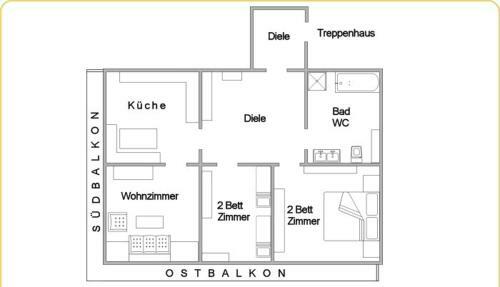 Apartamento Appartementhaus Sporthotel M�lltal