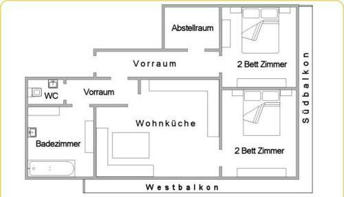 Apartamento Appartementhaus Sporthotel M�lltal
