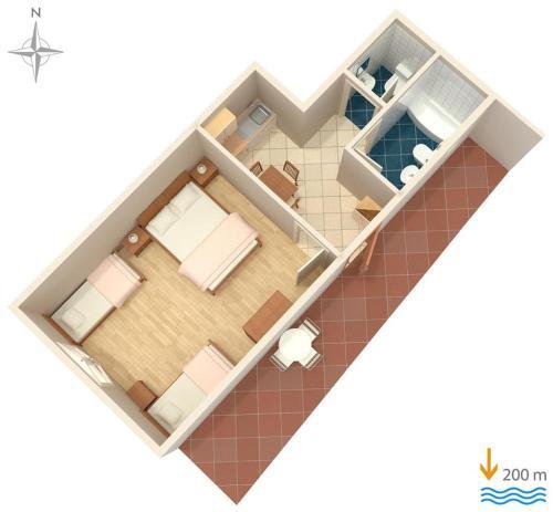 Apartment Baska Voda 6057d