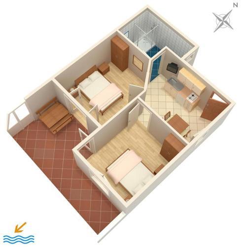 Apartment Orebic 4565e