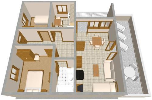 Apartment Povlja 715a