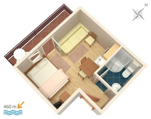 Apartamentos Studio Vodice 4172e