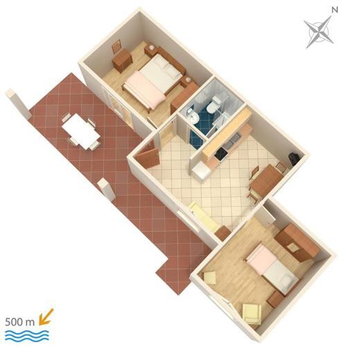 Apartment Rabac 2340b