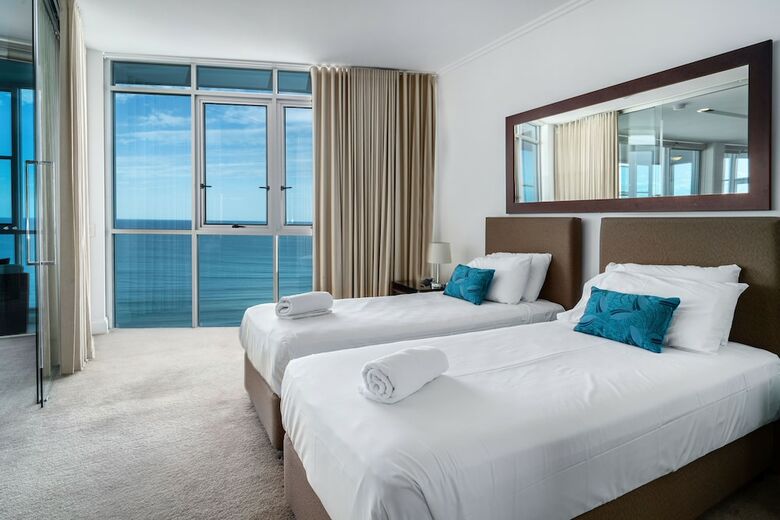 Hotel Reflection On The Sea