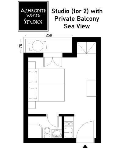 Apartamento Aphrodite White Studios Lindos