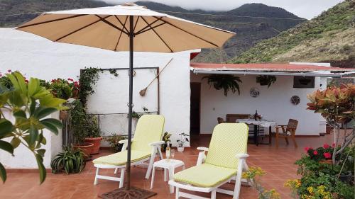 Apartamento �tico Con Gran Terraza En El Risco De Agaete-wifi