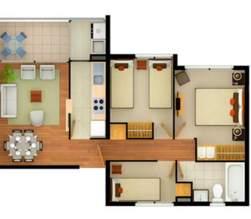 Apartamento Departamento Con Gran Vista Al Mar