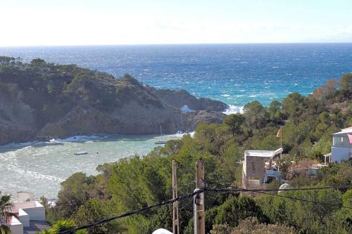 Cala Vadella Villa Sleeps 7 Pool Air Con Wifi