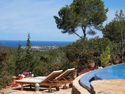 Playa D'en Bossa Villa Sleeps 10 Pool Air Con Wifi