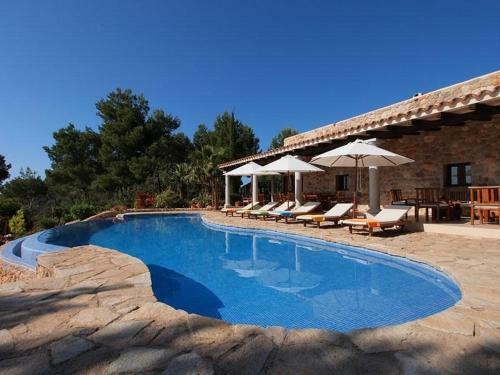Playa D'en Bossa Villa Sleeps 10 Pool Air Con Wifi