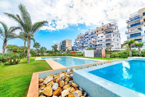 Mil Palmeras Apartment Sleeps 4 Pool Air Con Wifi