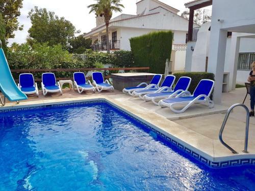 La Cala De Mijas Villa Sleeps 12 Pool Air Con Wifi