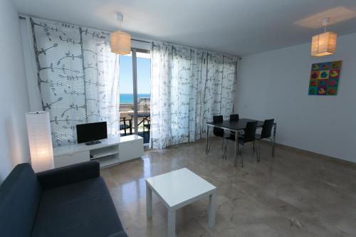 Apartamento D�plex Con Vistas Al Mar En Pe��scola
