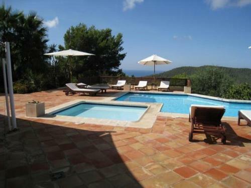 Playa D'en Bossa Villa Sleeps 10 Pool Air Con Wifi
