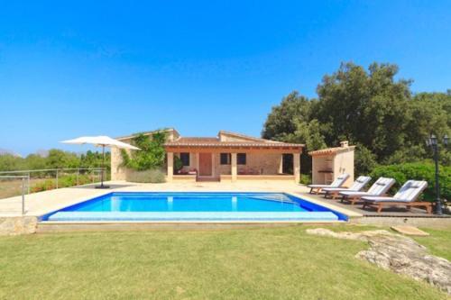 Pollenca Villa Sleeps 4 Pool Air Con Wifi T251846