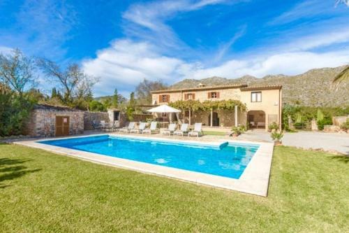 Pollenca Villa Sleeps 6 Pool Air Con Wifi T251863
