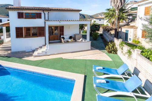 Port De Pollenca Chalet Sleeps 4 Pool Air Con Wifi
