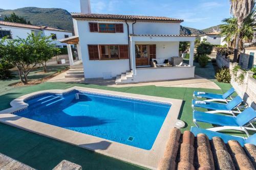 Port De Pollenca Chalet Sleeps 4 Pool Air Con Wifi
