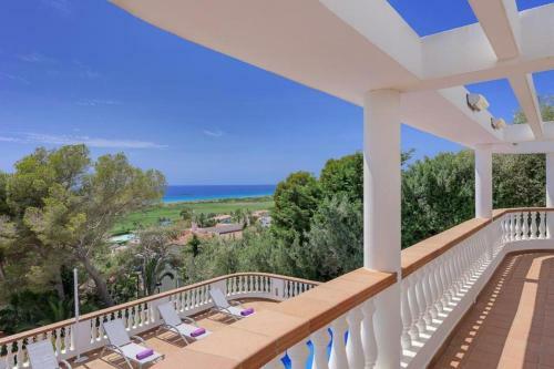Torre Soli Nou Villa Sleeps 9 Pool Air Con Wifi