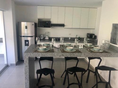 Apartamento Palmeras De Bocap�n Departamento 102