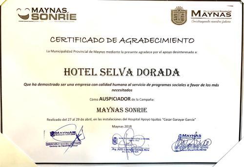 Hotel Selva Dorada