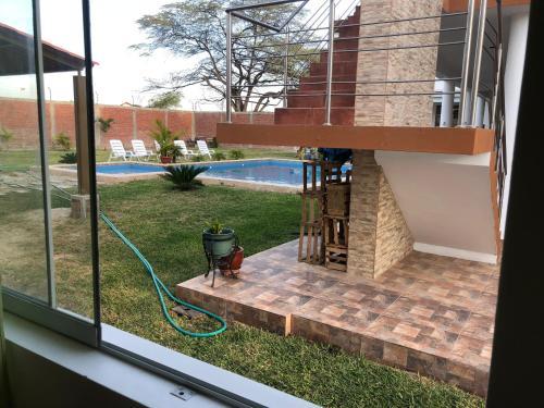 Hostal Habitaci�n Moderna Campestre Con Piscina