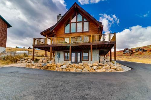 Cabin Overlooking The Harbor