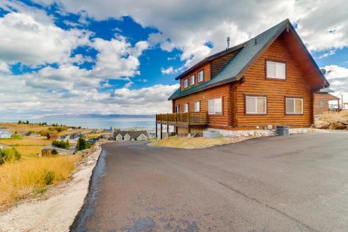Cabin Overlooking The Harbor
