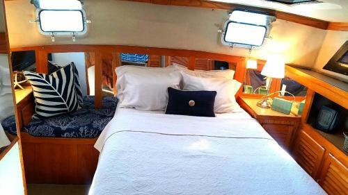 Dockside Boat And Bed