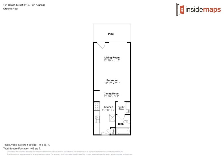 Apartamento 113 Sea Breeze - One Bedroom Condo
