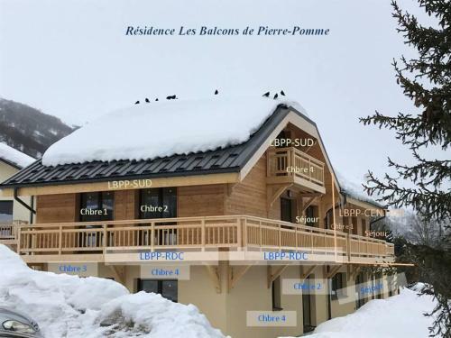 Apartamento Les Balcons De Pierre Pomme Rez-de-chauss�e