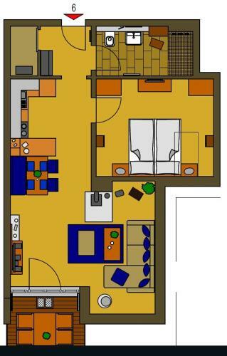 Apartamento Haus Sterntaucher - Ferienwohnung 06 Mit Balkon