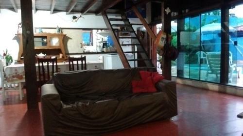 Agrad�vel Casa De Praia Com Piscina Em Ubatuba