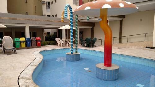 Apartamento Prive Das Thermas I - 3 Quartos - Achei Ferias