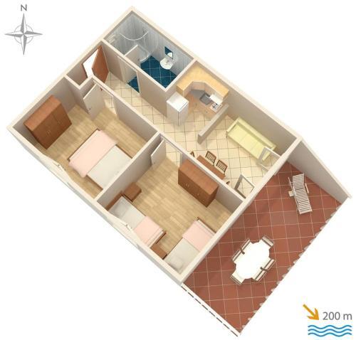 Apartment Baska 5450a
