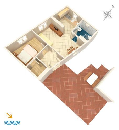 Apartments With A Parking Space Lumbarda (korcula) - 156
