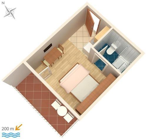 Apartamentos Studio Makarska 2599a
