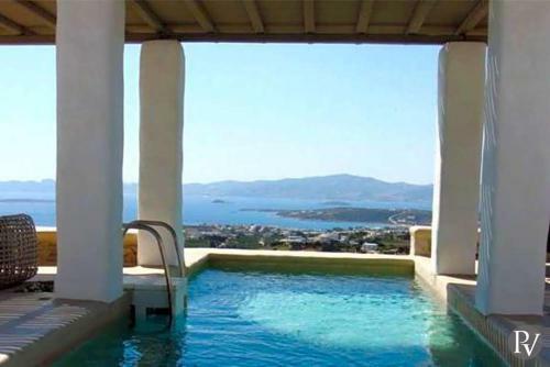 Paros Villa Sleeps 10 Pool